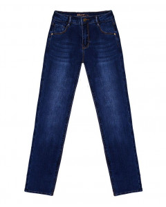 Брюки синие джинсовые для девочки 34852-ПДО17