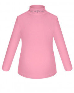 Розовая школьная блузка для девочки 74481-ДШ18