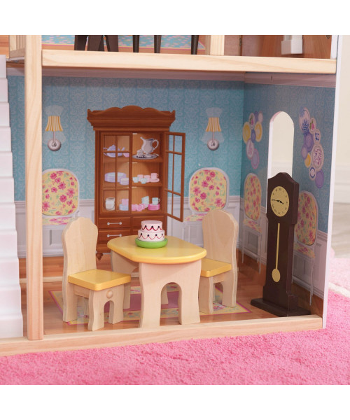 Большой кукольный дом для Барби Великолепный (Королевский) Особняк (Majestic Mansion) с мебелью