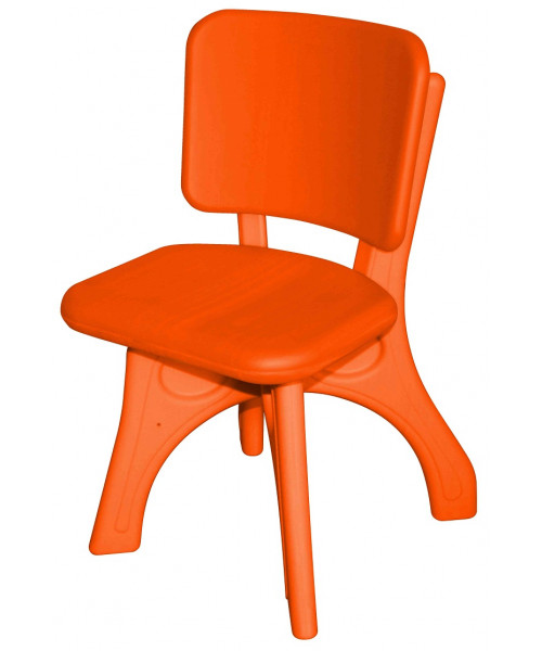Детский пластиковый стул Дейзи, оранжевый