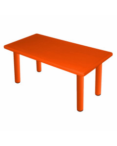 Большой стол "Королевский", пластиковый, цвет Оранжевый