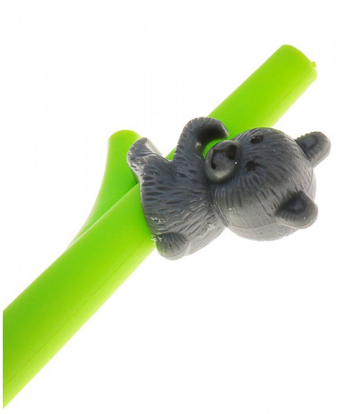 Ручка шариковая-прикол, «Мишка на бамбуке» 38055-ПК21