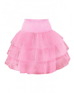 Розовый подъюбник(юбка) для девочки 78083-ДН19