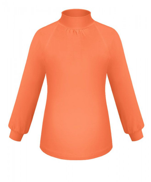 Оранжевая блузка для девочки 75823-ДО17