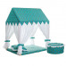 Текстильный домик-палатка с пуфиком Дворец Жасмин