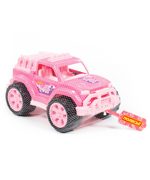 Автомобиль Легион №4, 20 см, розовый