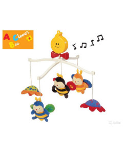 Музыкальный мобиль на кровать мягкие игрушки Пчелки