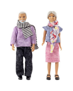 Куклы для домика бабушка с дедушкой