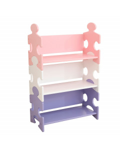 Система хранения "Пазл", пастель (Puzzle Bookshelf - Pastel)