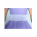 Фиолетовое платье для девочки с шифоном 84812-ДЛ22