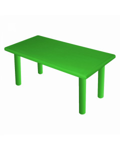 Большой стол "Королевский", пластик с металлической базой, цвет Зеленый