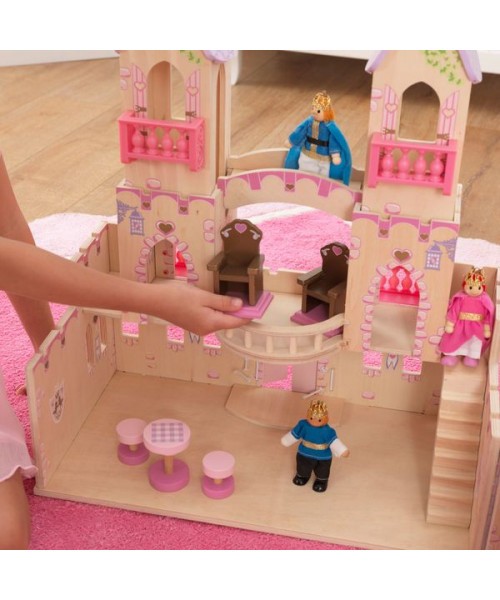 Замок принцессы для мини-кукол