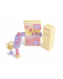 Кухня Маленькая принцесса Желтая  (в коробке)
