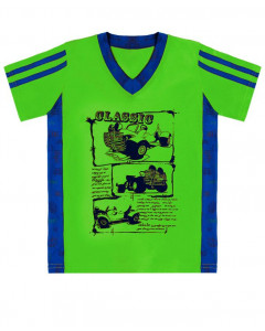 Салатовая футболка для мальчика 79733-МЛ17