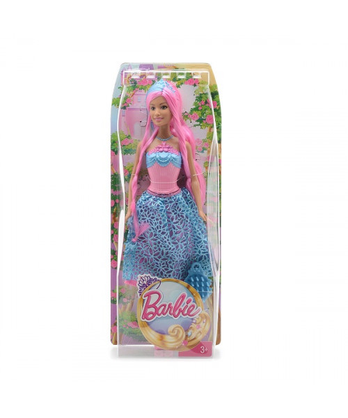 Куклы принцесса Barbie с длинными розовыми волосами