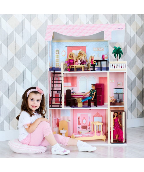 Кукольный домик Эмилия-Романья (с мебелью)