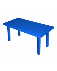 Большой стол "Королевский", пластиковый, цвет Синий