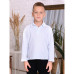 Белая рубашка-поло для мальчика 66301-МОШ21