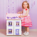 Деревянный кукольный домик Анастасия с 14 предметами мебели