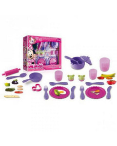 Детская игровая кухня Minnie с набором посуды и аксессуарами