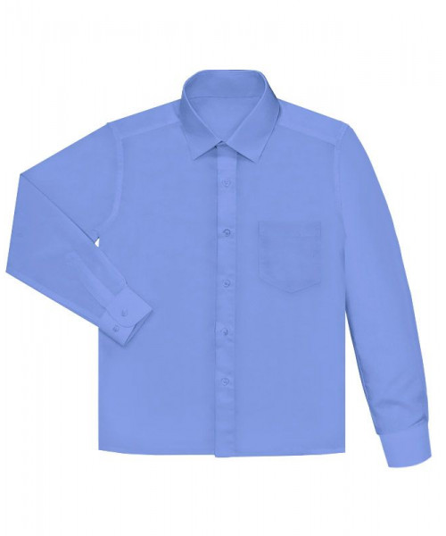 Голубая рубашка для мальчика 18904-ПМ18