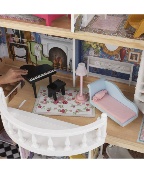 Винтажный кукольный дом для Барби Магнолия (в подарочной упаковке)