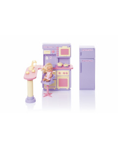 Кухня Маленькая принцесса Сиреневая  (в коробке)