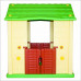 Игровой домик для детей Королевский (2 окна, 2 двери), желтый