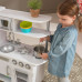 Детская игрушечная кухня из дерева Винтаж (подарочная упаковка), цвет Белый