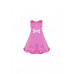 Розовое платье в горошек для девочки 77401-ДЛ16