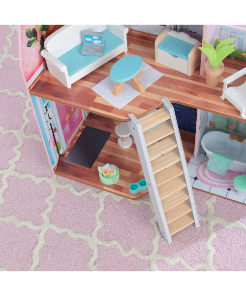 Кукольный домик Матильда, с мебелью 23 элемента