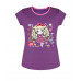 Фиолетовая футболка для девочки 83413-ДЛС19