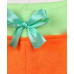 Оранжевые шорты для девочки 77175-ДЛ19