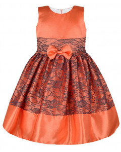 Нарядное платье для девочки с гипюром 84275-ДН19