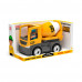 Строительный грузовик-бетономешалка с водителем игрушка 22 см
