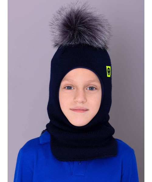 Шапка-шлем Smile для мальчика 30014-ПШ21