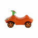 Каталка Мой любимый автомобиль оранжевая со звуковым сигналом (в коробке)