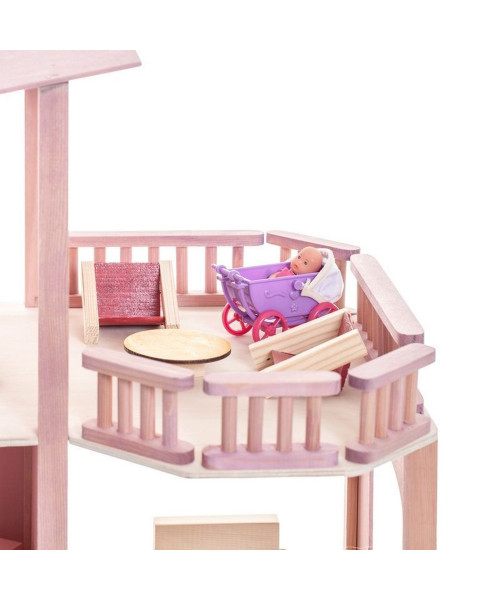 Дом для мини-кукол Коралловый риф с мебелью 21 предмет