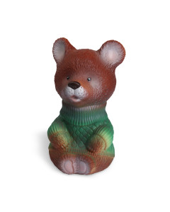 Резиновая игрушка Медвежонок Медвежка 14 см