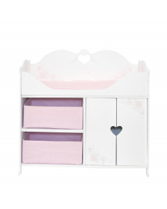 Кроватка-шкаф для кукол серия  Розали  Мини, цвет Бьянка