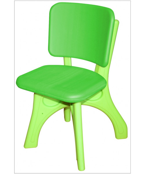 Детский пластиковый стул Дейзи, зеленый