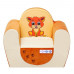 Мягкое игровое кресло «Котенок», цв. Бежевый+Оранжевый