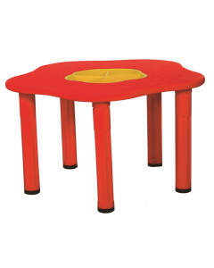 Детский столик "Сэнди", с системой хранения мелочей, цвет Красный