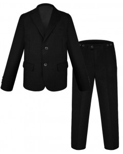 Черный школьный костюм для мальчика 69411-ПШ19