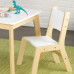 Детский игровой набор стол и 2 стула Модерн, цв. Белый