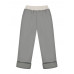 Теплые серые брюки для девочки 75751-ДО15