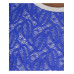 Джемпер (блузка) для девочки с синим гипюром 83922-ДОШ20