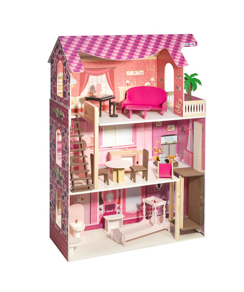 Кукольный домик Монте-Роза (с мебелью)
