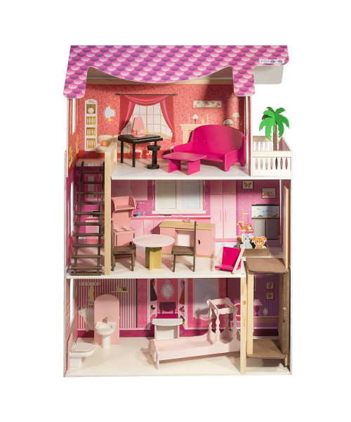 Кукольный домик Монте-Роза (с мебелью)