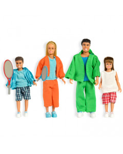 Куклы для домика Стокгольм Cпортивная семья